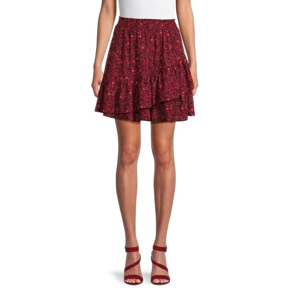 BCBG Paris Ruffle Mini size Large